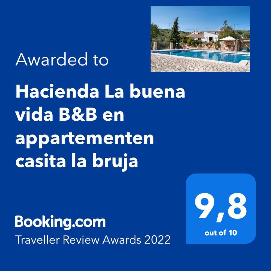 Hacienda La Buena Vida B&B En Appartementen Casita La Bruja Algarinejo 외부 사진
